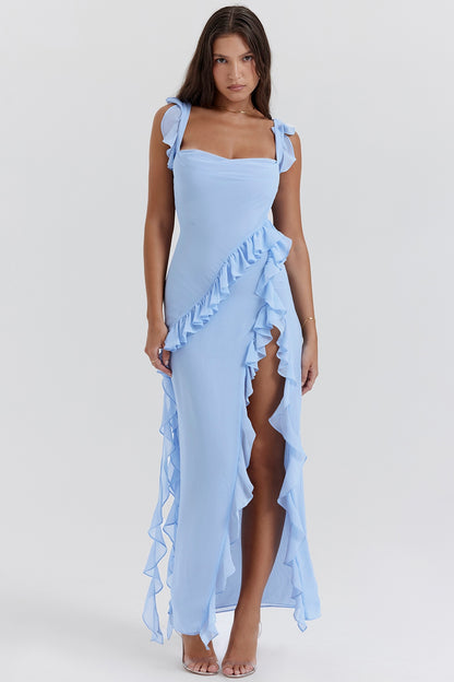 Victoria Ruffle Maxi Dress