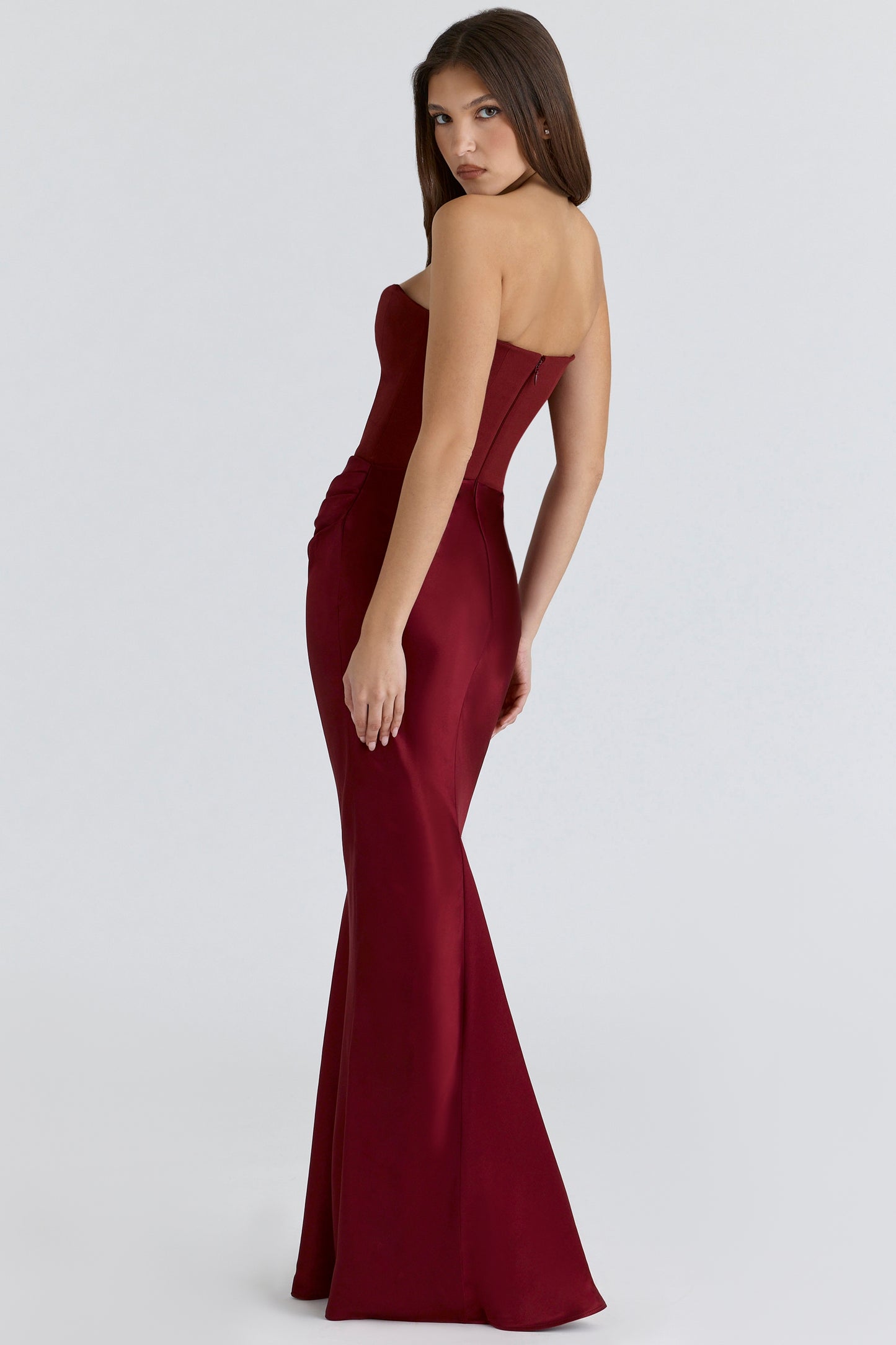 Lilly Strapless Corset Dress